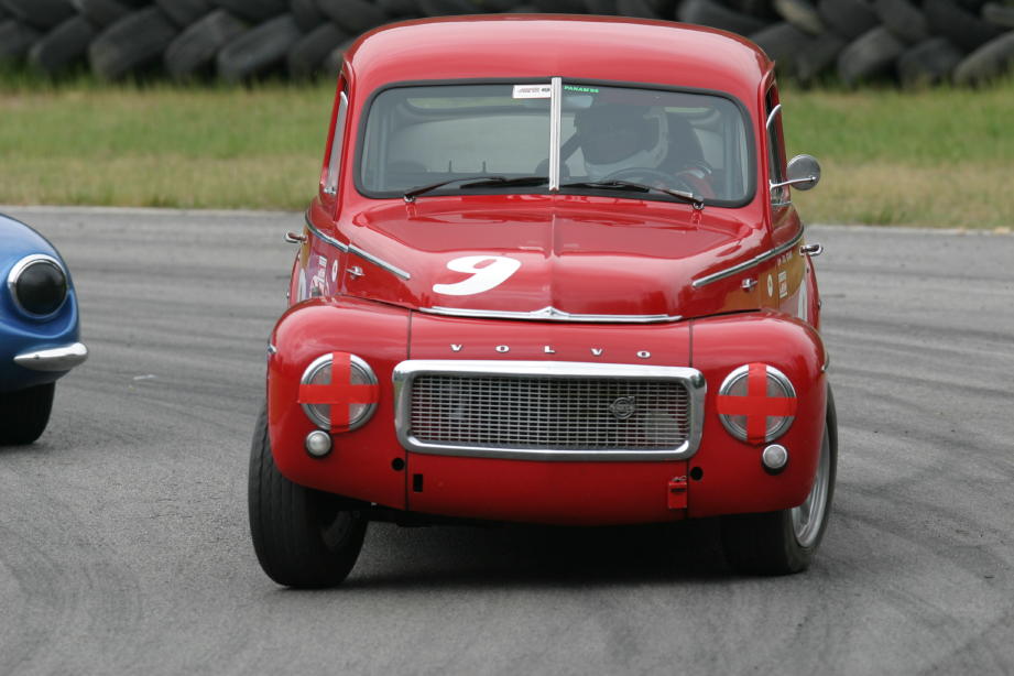 Gil Stuart’s red 1958 PV444 at Mission 2006.
Photo - Michael Zbarsky