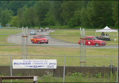 Gil Stuart’s 1958 PV444, and Jim Latham’s 1968-122S at Mission 2006.
Photo -