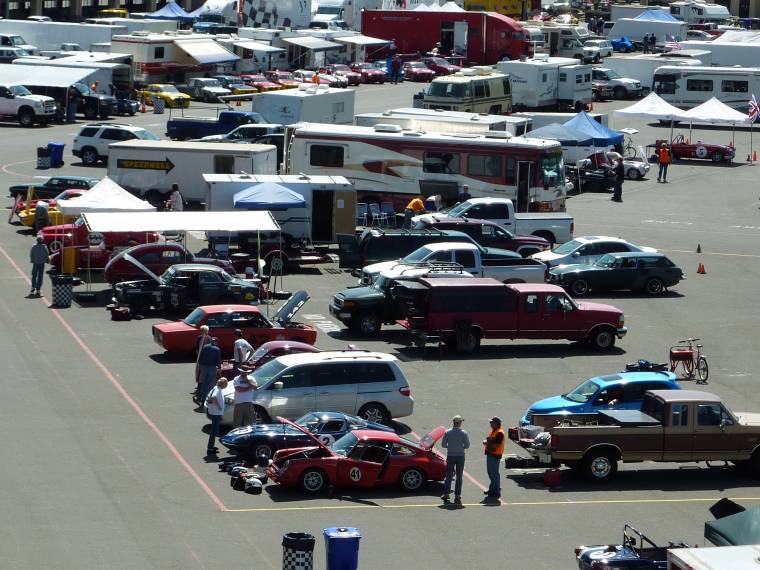Track Paddock